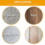 16Pcs 3.5 inch Round Carpet Furniture Sliders for Carpeted and Hard Floor Surface - Close-Up Angle