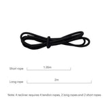 Replacement Cord for Zero Gravity Chair Universal Recliner Elastic Laces Chair Accessories Repair Tool Kit for Lounge Chair Bungee Chair