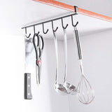 Cup Board Hanging Hook Cabinet Glass Mug Holder Rack Organizer Home Kitchen
