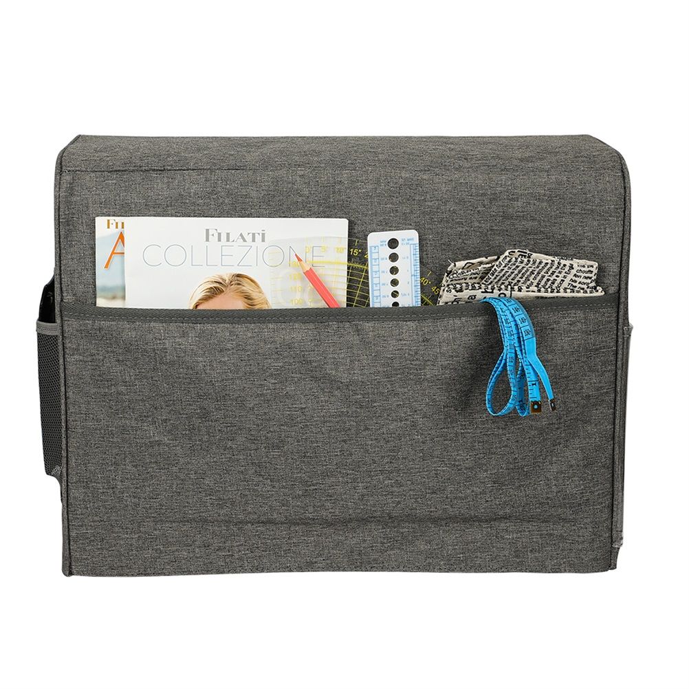Waterproof Sewing Machine Dust Cover Sewing Equipment Cover Shell with Pockets Sewing Machine Storage Bag
