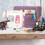 Waterproof Sewing Machine Dust Cover Sewing Equipment Cover Shell with Pockets Sewing Machine Storage Bag - Extra Image