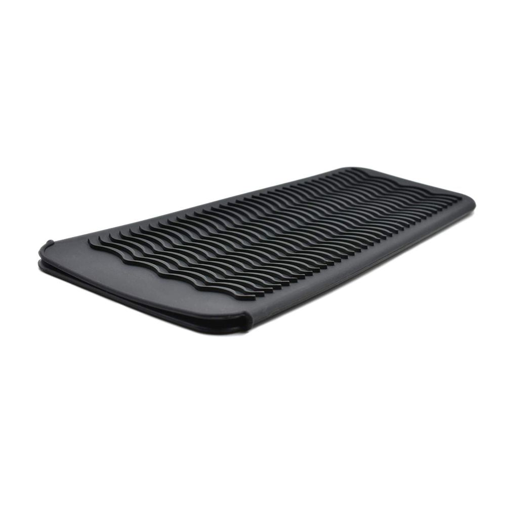 Silicone Heat Resistant Travel Mat Pouch for Curling Iron Hair Straightener Flat Iron and Hair Styling Tool