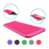 Silicone Heat Resistant Travel Mat Pouch for Curling Iron Hair Straightener Flat Iron and Hair Styling Tool