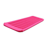 Silicone Heat Resistant Travel Mat Pouch for Curling Iron Hair Straightener Flat Iron and Hair Styling Tool