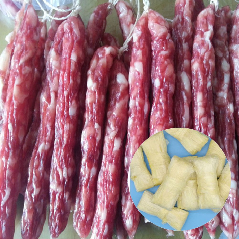 Edible Sausage Casing Drying Sausage Casing Dry Pig Sausage Casing Homemade Sausages Ham Accessory