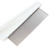 Pet Hair Flea Comb Puppy Cat Hair Grooming Brush Dog Flea Louse Shedding Tools - Top-Down View