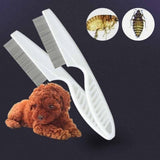 Pet Hair Flea Comb Puppy Cat Hair Grooming Brush Dog Flea Louse Shedding Tools