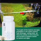 Fish Tank Cleaning Powder Algae Repellent Agent Tank Moss Remover Aquarium Fish Tank Pond Cleaner - Top-Down View