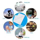 10Pcs Disposable Non Woven Bed Sheet Waterproof and Oil Proof Bed Cover for Beauty Salon SPA Tattoo Massage Table - 45-Degree Angle
