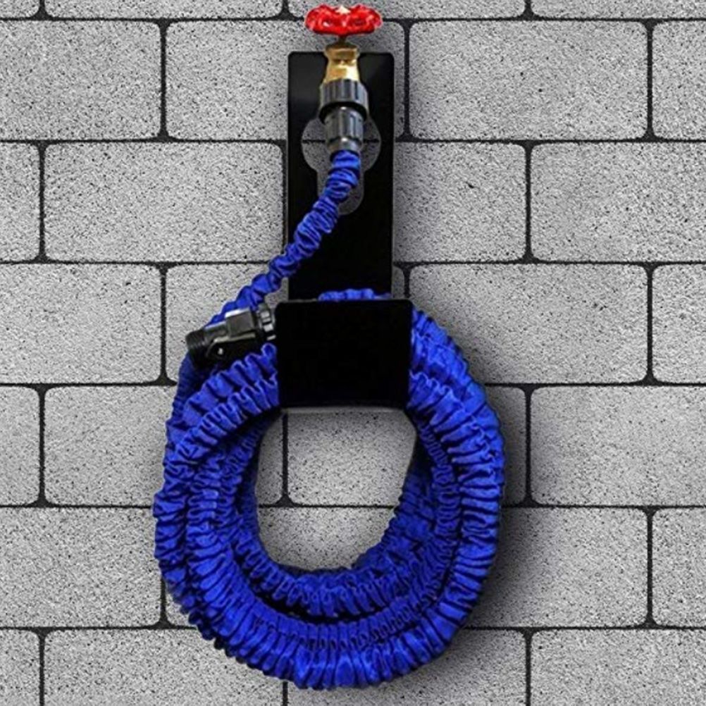 Stainless Steel Wall Mount Garden Hose Holder Hose Hanger Metal Hose Hook Hanger for Water Hose
