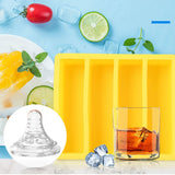 Rectangular Ice Mould Silicone Ice Cube Trays Kitchen Ice Cube Mold
