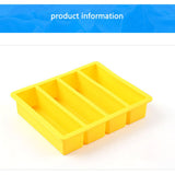 Rectangular Ice Mould Silicone Ice Cube Trays Kitchen Ice Cube Mold
