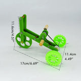 Training Parrot Mini Bike Toy Bird Game Supplies for Recreational Bird Training