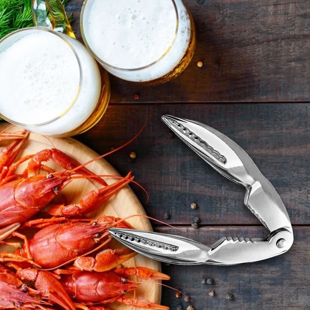 Lobster Tongs Seafood Clamp Tools Crab Claws Shrimp Clips Nuts Walnut Clamps Seafood Tongs Gadgets