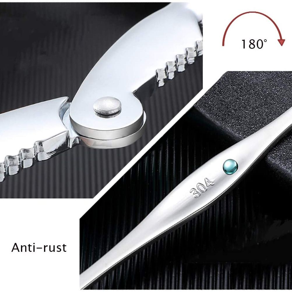 Lobster Tongs Seafood Clamp Tools Crab Claws Shrimp Clips Nuts Walnut Clamps Seafood Tongs Gadgets