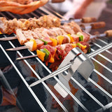 4Pcs Meat Thermometer Probe Clip 3 Holes Grill Clips Barbecue Thermometer Holders