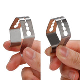 4Pcs Meat Thermometer Probe Clip 3 Holes Grill Clips Barbecue Thermometer Holders