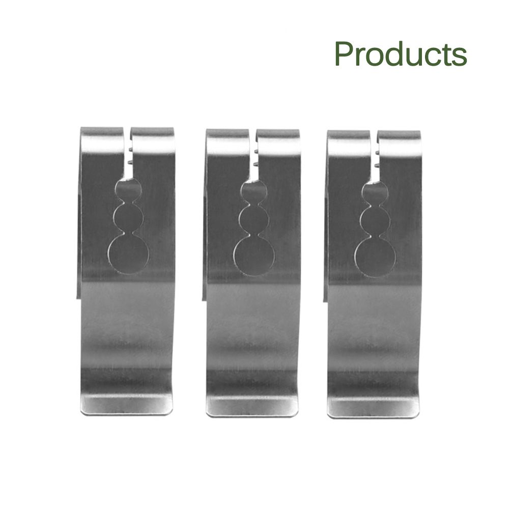 4Pcs Meat Thermometer Probe Clip 3 Holes Grill Clips Barbecue Thermometer Holders