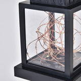 Solar Lantern Lights Outdoor LED Solar Table Lamp Hanging Lantern with Clip for Garden Patio Landscape Decoration