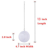 Hanging Foraging Ball Chicken Foraging Toy Plastic Pet Feeding Ball for Bird Hens