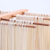 Collapsible Wooden Pasta Drying Rack Beechwood Noodle Spaghetti Holder