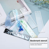 Silicone Crystal Epoxy Mold Book Marker DIY Jewelry Making Tool Handcraft Mold