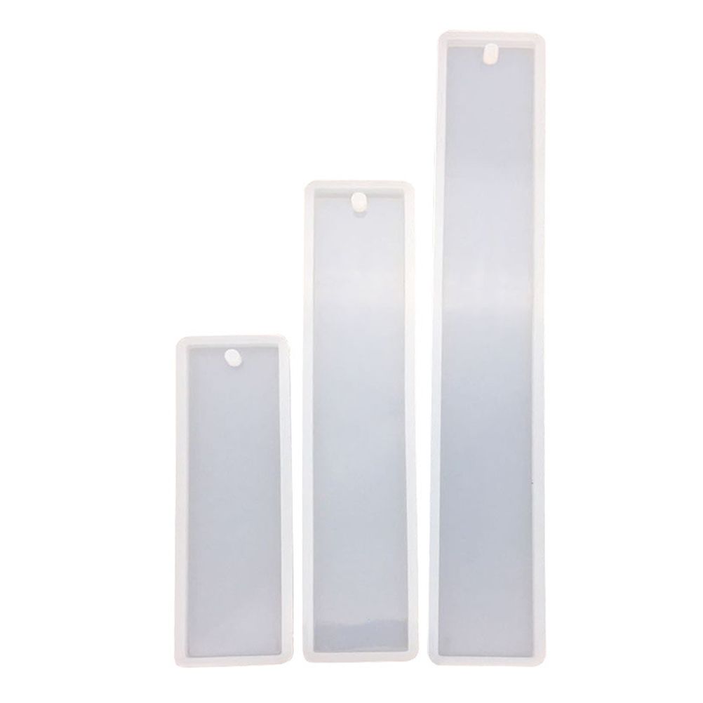 Silicone Crystal Epoxy Mold Book Marker DIY Jewelry Making Tool Handcraft Mold