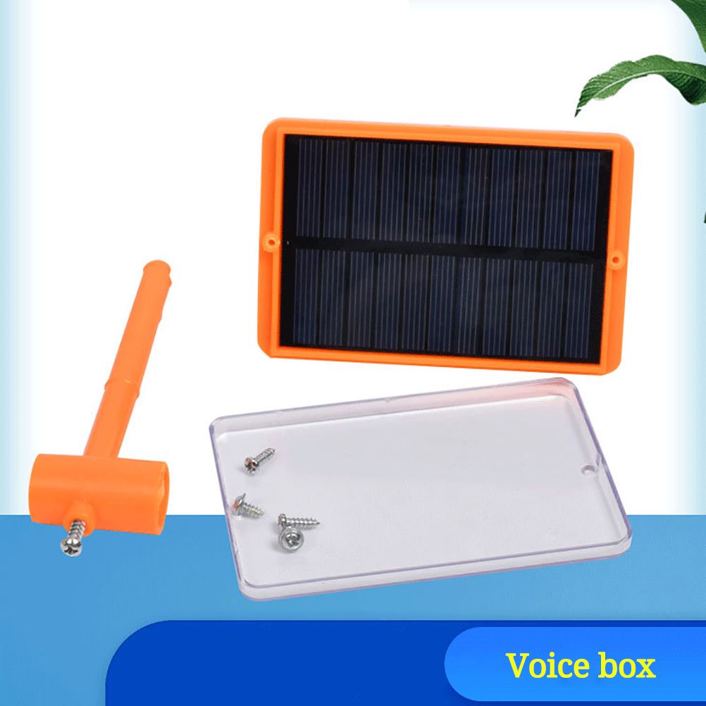 Smart Ultrasonic Bird Repeller Device Solar Powered Automatic Bird Repellent