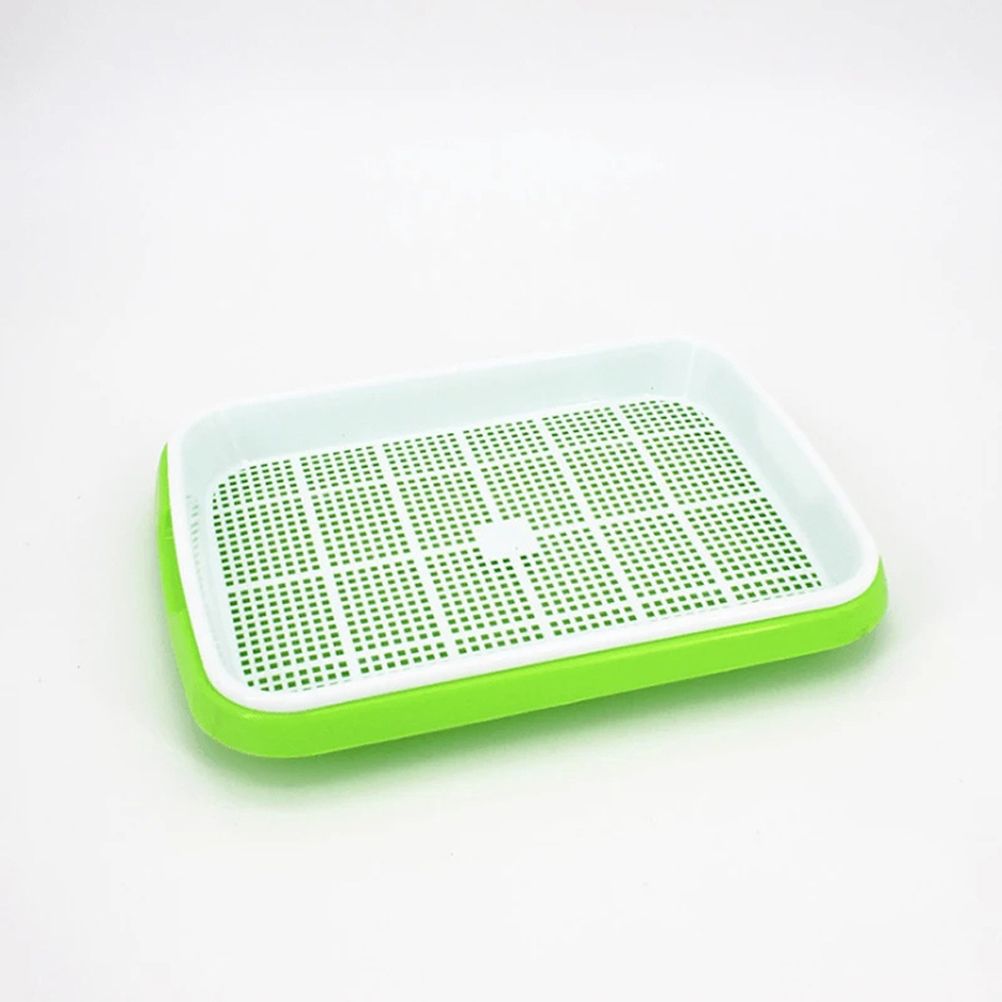 Double Layer Seedling Tray Hydroponic Nursery Tray Garden Seedling Pots