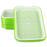 Double Layer Seedling Tray Hydroponic Nursery Tray Garden Seedling Pots - Close-Up Angle