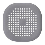 2Pcs Shower Drain Covers Bathtub Drain Hair Catcher Stoppers with Suction Cup for Bathroom Kitchen - 45-Degree Angle