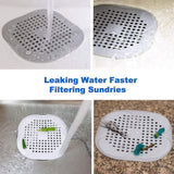 2Pcs Shower Drain Covers Bathtub Drain Hair Catcher Stoppers with Suction Cup for Bathroom Kitchen