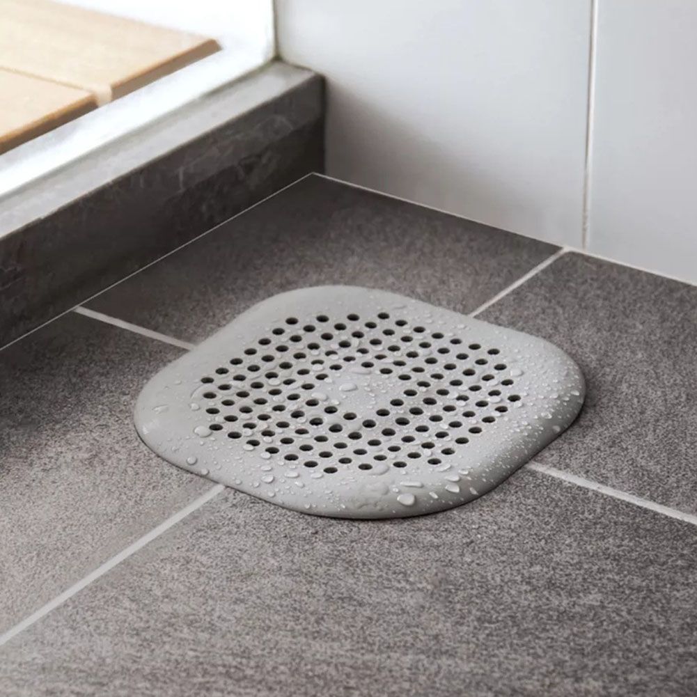 2Pcs Shower Drain Covers Bathtub Drain Hair Catcher Stoppers with Suction Cup for Bathroom Kitchen