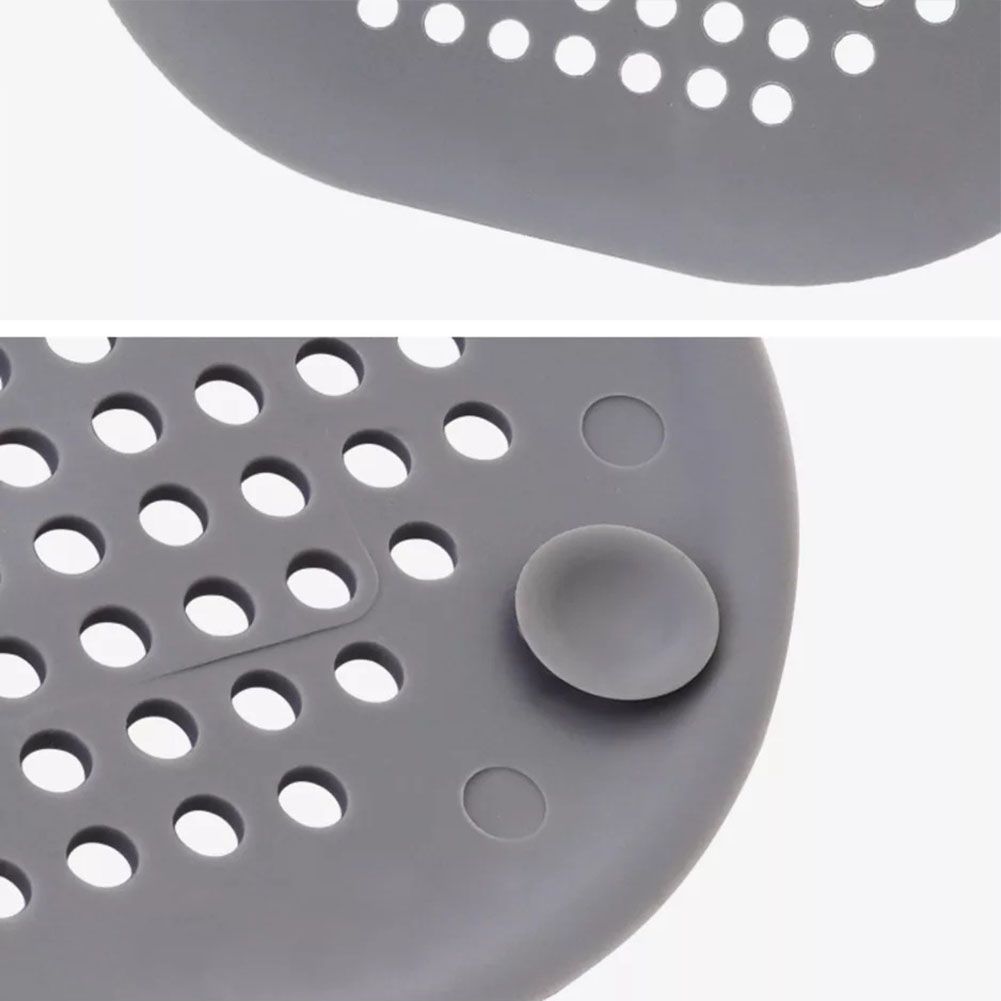 2Pcs Shower Drain Covers Bathtub Drain Hair Catcher Stoppers with Suction Cup for Bathroom Kitchen