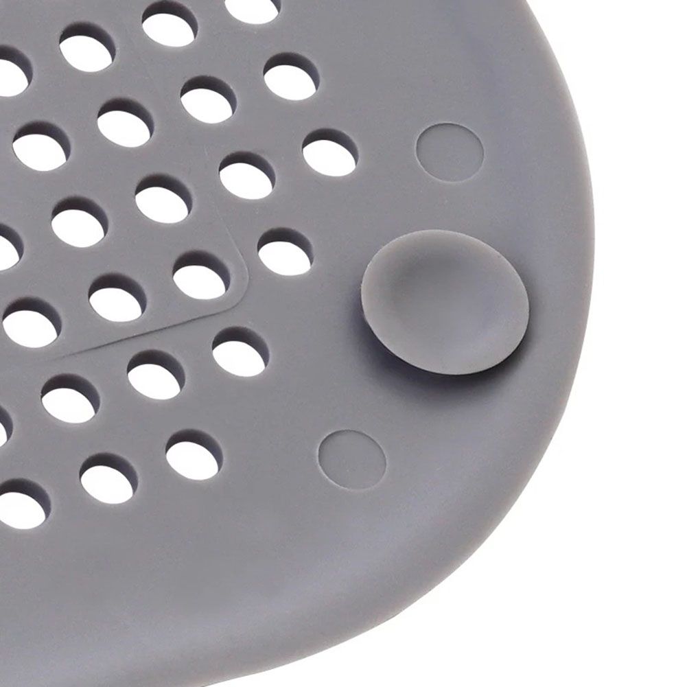 2Pcs Shower Drain Covers Bathtub Drain Hair Catcher Stoppers with Suction Cup for Bathroom Kitchen
