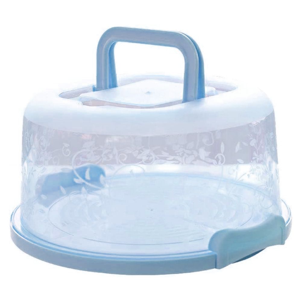 Portable Cupcake Carrier Food Preservation Boxwith Handle Transparent Cake Box