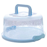 Portable Cupcake Carrier Food Preservation Boxwith Handle Transparent Cake Box