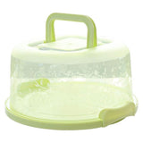 Portable Cupcake Carrier Food Preservation Boxwith Handle Transparent Cake Box