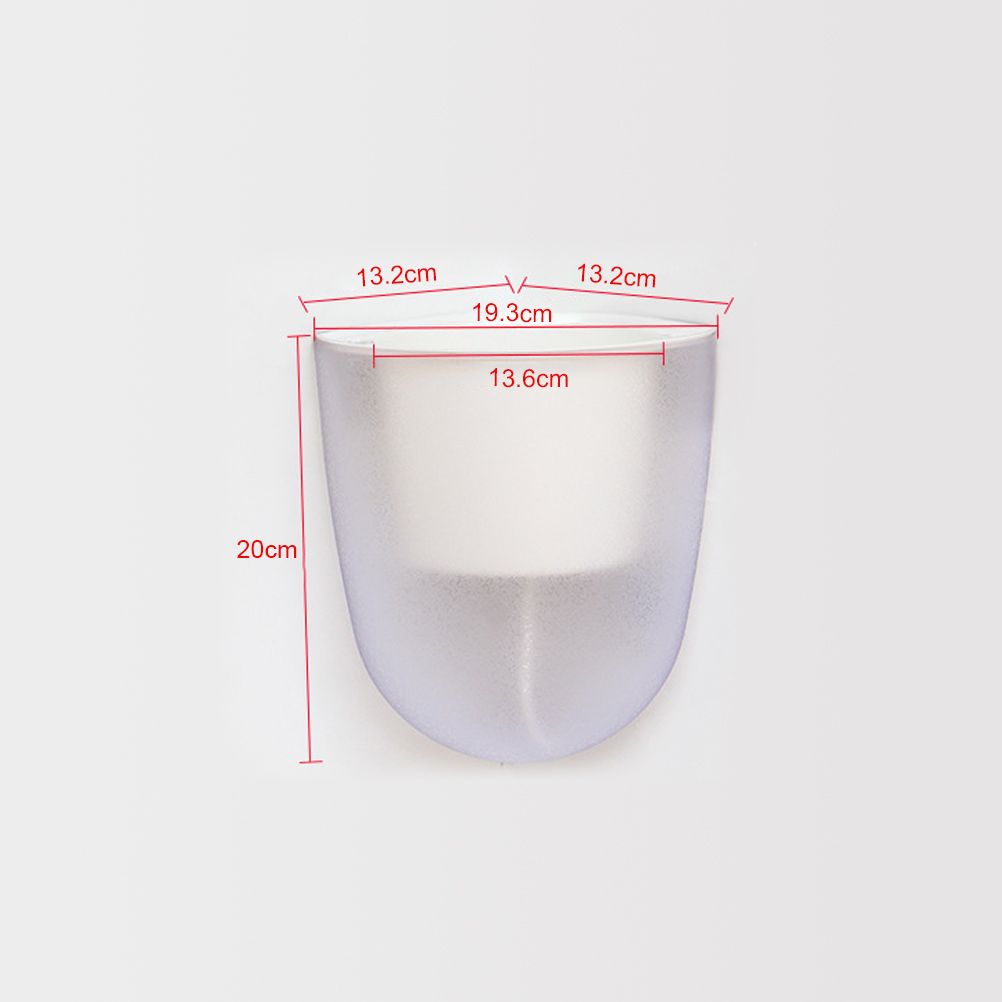 Corner Wall Mounted Flowerpot Self Watering Flower Pot Plastic Plant Pot