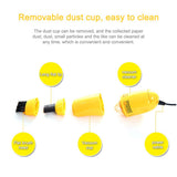 USB Mini Computer Keyboard Vacuum Cleaner PC Laptop Brush Dust Cleaning Kit