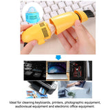 USB Mini Computer Keyboard Vacuum Cleaner PC Laptop Brush Dust Cleaning Kit
