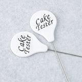 Stainless Steel Cake Tester Reusable Metal Cake Probe Cake Testing Needle - Front View