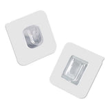 5 Pcs Wall Mounted Holder Strong Adhesive Hanger Punch Free Hanging Hook for Home Bathroom