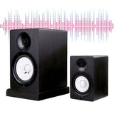 2Pcs Studio Monitor Isolation Pads High Density Acoustic Foam
