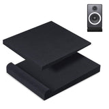 2Pcs Studio Monitor Isolation Pads High Density Acoustic Foam - Front View