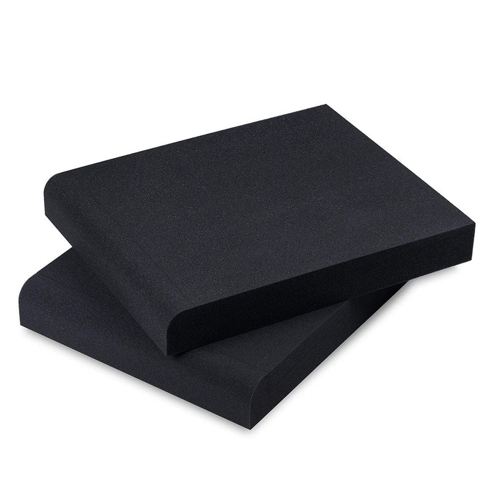 2Pcs Studio Monitor Isolation Pads High Density Acoustic Foam