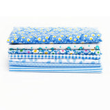 7Pcs Assorted Fat Quarter Bundle Quilt Quilting Cotton Fabric Sewing DIY Set