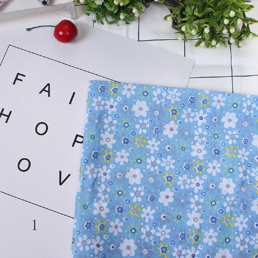 7Pcs Assorted Fat Quarter Bundle Quilt Quilting Cotton Fabric Sewing DIY Set