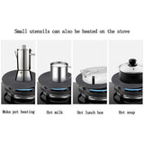 Gas Stove Heat Conduction Plate Household Pan Bottom Heat Collection Plate for Household Kitchen Cookware Pot Protection - Top-Down View