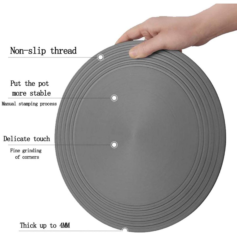 Gas Stove Heat Conduction Plate Household Pan Bottom Heat Collection Plate for Household Kitchen Cookware Pot Protection